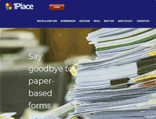 Tablet Screenshot of 1placeonline.com